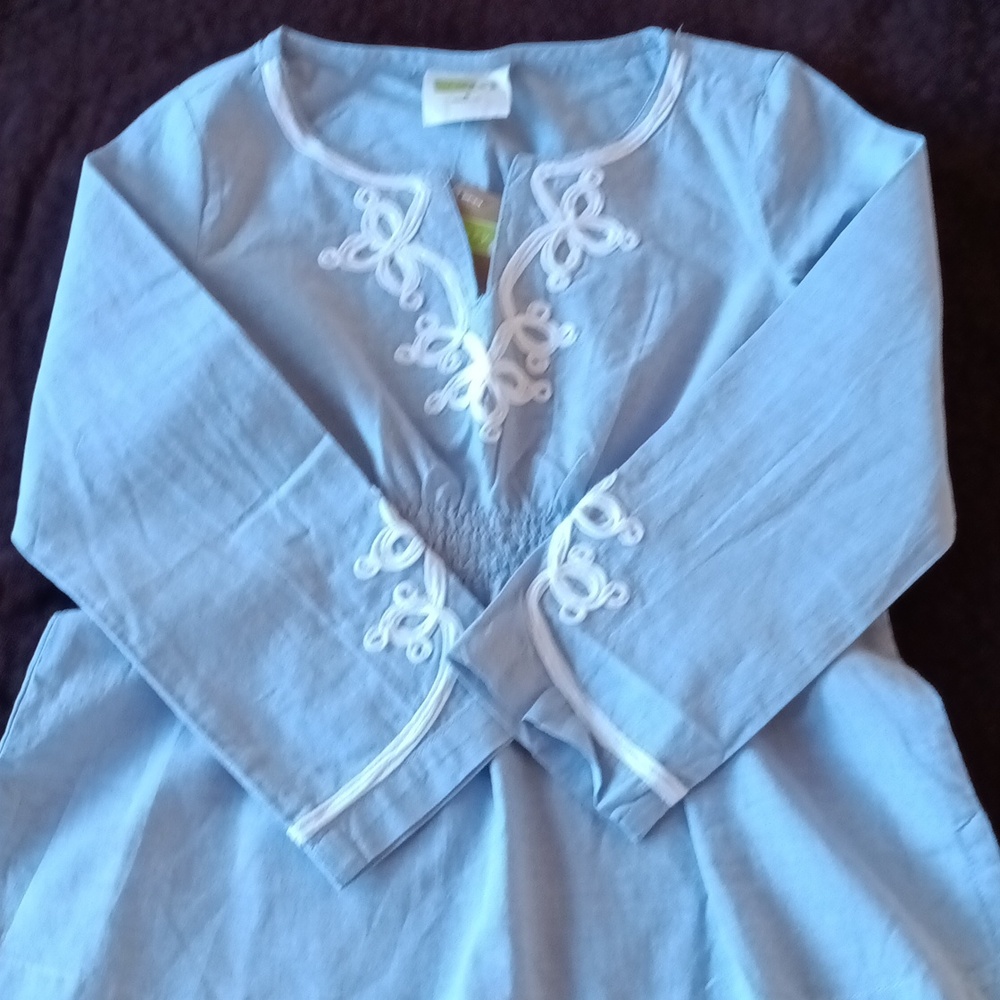 Brand new top with embroidery